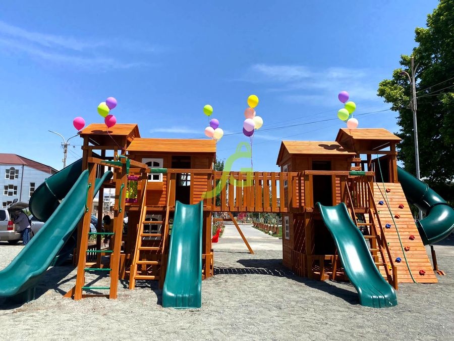 Детская деревянная площадка IgraGrad Домик 7